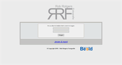 Desktop Screenshot of inlogpagina.robrotgersfotografie.nl
